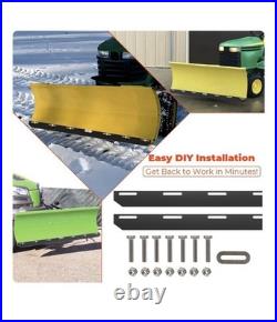 1/2 Heavy Duty Front Poly Cutting Edge Scraper Bar For 54 John Deere Snow Plow
