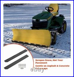 1/2 Heavy Duty Front Poly Cutting Edge Scraper Bar For 54 John Deere Snow Plow