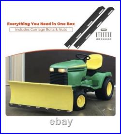 1/2 Heavy Duty Front Poly Cutting Edge Scraper Bar For 54 John Deere Snow Plow