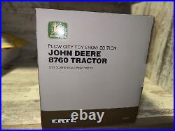 1/32nd Scale John Deere 8760 4wd Tractor 2010 Plow City Farm Toy Show Ertl