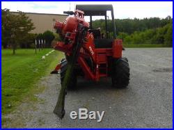 2003 Ditch Witch Rt90h Vibratory Cable Plow W Backhoe Attach John Deere Diesel
