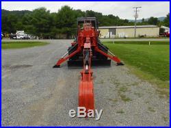 2003 Ditch Witch Rt90h Vibratory Cable Plow W Backhoe Attach John Deere Diesel