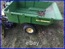 2011 John Deere X530 Garden Tractor With Plow System