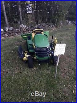 2011 John Deere X530 Garden Tractor With Plow System