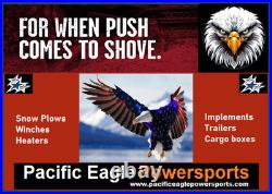 2013-2022 John Deere Gator RSX 66 Snow Plow with a Poly Plow Blade