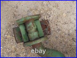 20 rolling coulter hub & John Deere plow holder 24-3051 spring JD bracket mount
