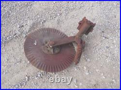 20 rolling cutter with hub & John Deere plow holder 218954B1 JD bracket mount