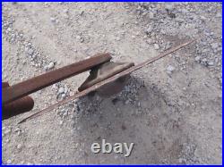 20 rolling cutter with hub & John Deere plow holder 218954B1 JD bracket mount