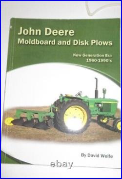2 Vtg John Deere Moldboard and Disk Plows 1st & 2nd Edition Wolfe