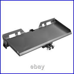 3/8 3-Point Attachment Adapter Hitch Adjustable Skid Steer Loader Tractor