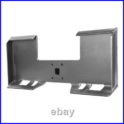 3/8 Skid Steer Attachment Plate 7000lbs Quick Attachment 2.28 Hitch Receiver 3/8 Skid Steer Attachment Plate 7000lbs Quick Attachment 2.28 Hitch Receiver