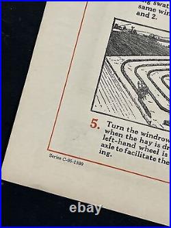 3 Vintage 1930 1931 John Deere Sales Brochures Spreader Plow Rake Moline ILL