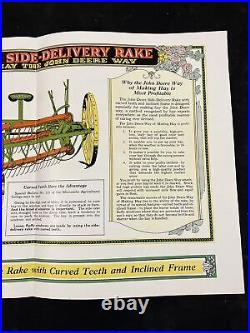 3 Vintage 1930 1931 John Deere Sales Brochures Spreader Plow Rake Moline ILL