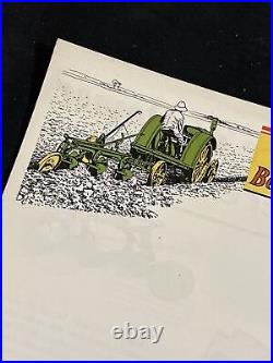 3 Vintage 1930 1931 John Deere Sales Brochures Spreader Plow Rake Moline ILL