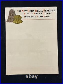 3 Vintage 1930 1931 John Deere Sales Brochures Spreader Plow Rake Moline ILL
