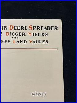 3 Vintage 1930 1931 John Deere Sales Brochures Spreader Plow Rake Moline ILL