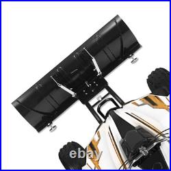 45 Inch ATV Snow Plow Heavy Duty Universal Snow Plow Kit Adjustable for Pickup