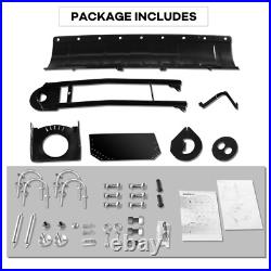 45 Inch ATV Snow Plow Heavy Duty Universal Snow Plow Kit Adjustable for Pickup