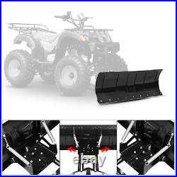 45 Inch ATV Snow Plow Heavy Duty Universal Snow Plow Kits for Pickup UTV ATV