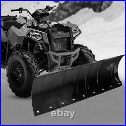 45 Inch ATV Snow Plow Heavy Duty Universal Snow Plow Kits for Pickup UTV ATV