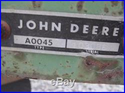 45 John Deere 3 Bottom Plow Implement 14 Inch