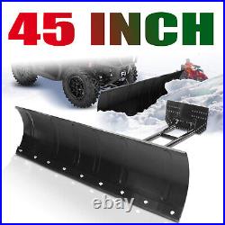45 Snow Plow Push Blade Adjustable KIT for Pickup Trucks UTV ATV Kawasaki Honda