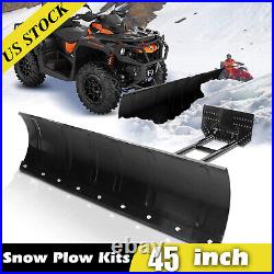 45 Steel Snow Plow Adjustable For 1/10 RC Crawler Traxxas TRX4 TRX6 Axial SCX10