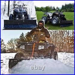 45 inch ATV UTV Steel Snow Plow Kit for Polaris RZR Sportsman 335/400/450 New