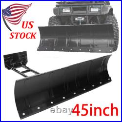 45 inch Snow Plow Kit For Polaris Sportsman 335/400/450/500 Steel Blade ATV UTV