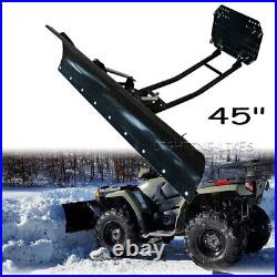 45 inch Snow Plow Kit For Polaris Sportsman 335/400/450/500 Steel Blade ATV UTV