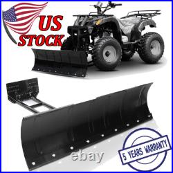 45 inch Snow Plow Kit For Polaris Sportsman 335/400/450/500 Steel Blade ATV UTV