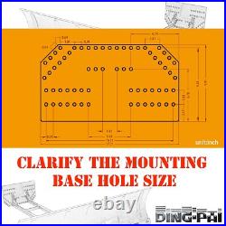 45 inch Snow Plow Kit For Polaris Sportsman 335/400/450/500 Steel Blade ATV UTV