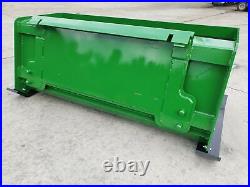 5' Xp24 John Deere Snow Pusher With Pullback Bar Free Shipping