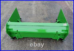 5' x 36 x 24 tall JDQA Snow Pusher Box Plow HD John Deere Quick Attach Tractor