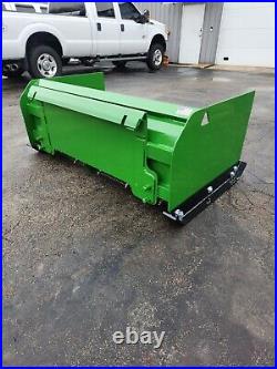 5' x 36 x 24 tall JDQA Snow Pusher Box Plow HD John Deere Quick Attach Tractor