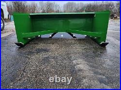 5' x 36 x 24 tall JDQA Snow Pusher Box Plow HD John Deere Quick Attach Tractor