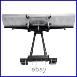 60/72 Adjustable Width Snow Plow Blade Switchblade Plow For ATV UTV Universal