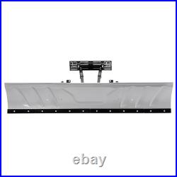 60/72 Adjustable Width Snow Plow Blade Switchblade Plow For ATV UTV Universal