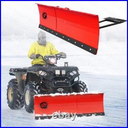 60 in Snow Plow Blade Snow Plow Kit Heavy Duty, Steel Push Snow Blade Universal