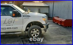8' Global Euro Quick Attach 30 Snow Pusher Box Plow New Holland Case John Deere