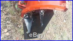8ft Snow Plow for Skid Steer or Tractor Bobcat John Deere Kubota Skidsteer Blade