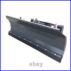 AGT 84 Hydraulic Skid Steer Snow Plow Dozer Blade Loader Attachment SPA84