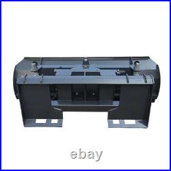 AGT Heavy Duty 84 Hydraulic Skid Steer Snow Plow Attachments Snow Blade Grader