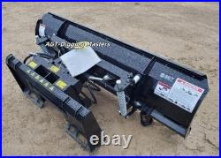 AGT SPA84 84 Hydraulic Skid Steer Snow Dozer Blade Attachment Quick Tach