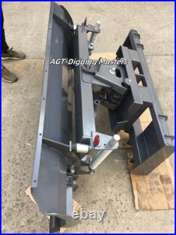 AGT SPA84 84 Hydraulic Skid Steer Snow Dozer Blade Attachment Quick Tach