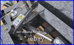 AGT SPA84 84 Hydraulic Skid Steer Snow Dozer Blade Attachment Quick Tach