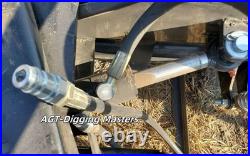 AGT SPA84 84 Hydraulic Skid Steer Snow Dozer Blade Attachment Quick Tach