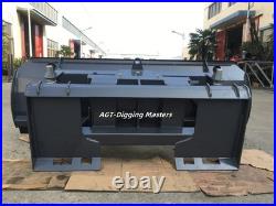 AGT SPA84 84 Hydraulic Skid Steer Snow Dozer Blade Attachment Quick Tach