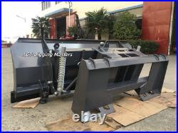 AGT SPA84 84 Hydraulic Snow Dozer Blade Universal Skid Steer Attachment