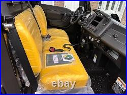 AS NEW 2022 JOHN DEERE GATOR 835M HVAC, BRAND NEW WESTERN V PLOW, LEDS, 615 Mile